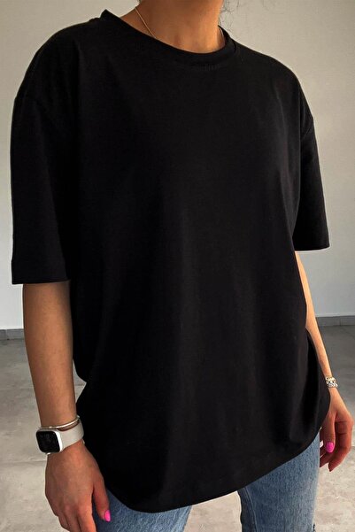 İstangül Butik Ειδικής παραγωγής Crew Neck Basic T-Shirt