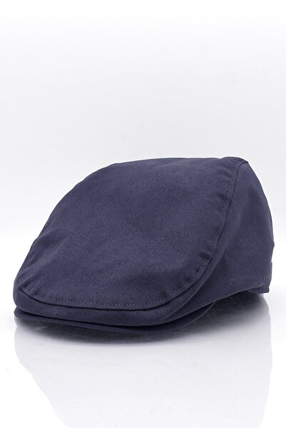 Külah Ανδρικό καπέλο σκούρο μπλε καλοκαιρινό επίπεδο σκωτσέζικο καπέλο