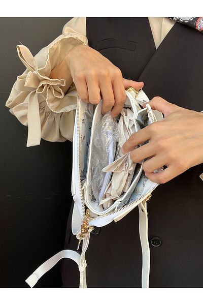 Çanta Trend Geantă de umăr Polo Of Colors pentru femei, din piele artificială, cu 2 curele și 5 compartimente
