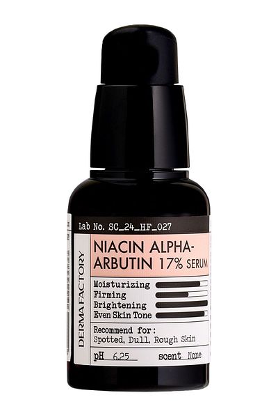 DERMA FACTORY Serum for Stained and Dull Matte Skin Niacin Alpha Arbutin Serum 30ml