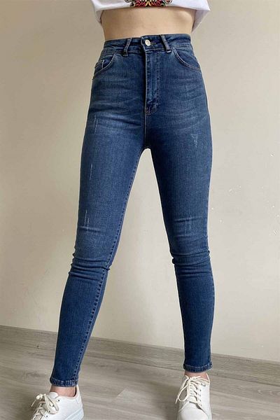 İstangül Butik Blugi magici cu talie înaltă (tumble)