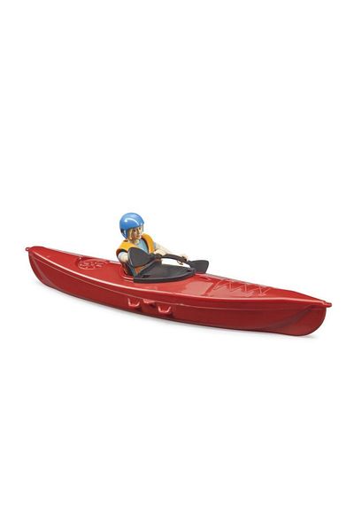 Bruder Canoe And Woman Figure 63155