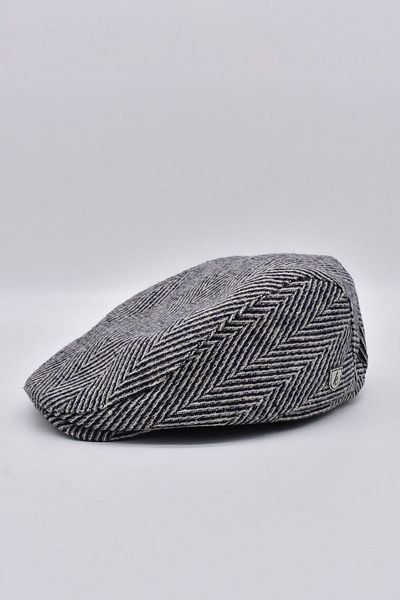 Külah Men's Zigzag Patterned Woolen Cap Hat