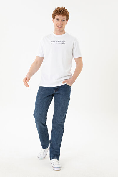 U.S. Polo Assn. بنطال جينز أخضر للرجال 50286444 -DN0030