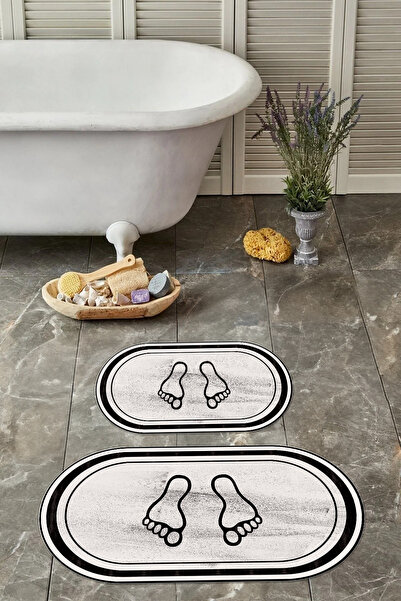 Napoli Home Σετ τουαλέτας με ψηφιακή εκτύπωση, αντιολισθητική βάση, εκτυπωμέν...