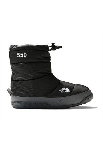 THE NORTH FACE W Nuptse Apres Bootie - Women's Black Outdoor Boots Nf0A5Lwckt01