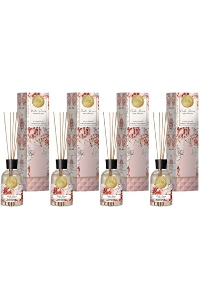 mabel marseille Mabel Marseılle Çubuklu Oda Parfümü 100ML Pudra Düşleri (4 Lü...