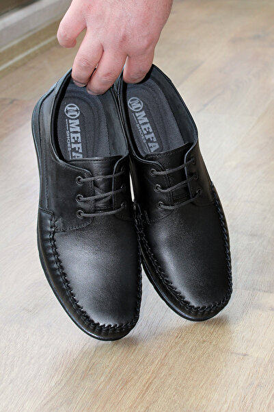 Mefa Shoes Deri Makosen Klasik Erkek Ayakkabısı