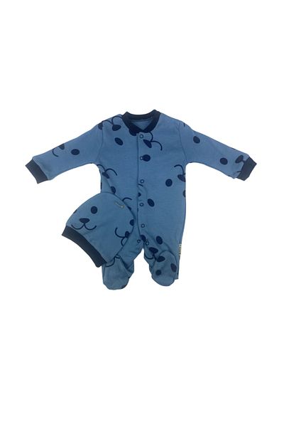 Necix's Smile Bear Jumpsuit Men