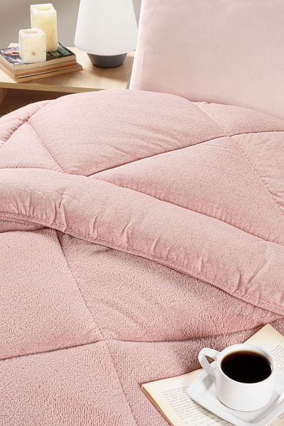 Louis Marie Double Sided Powder Wellsoft Quilt - 195X215
