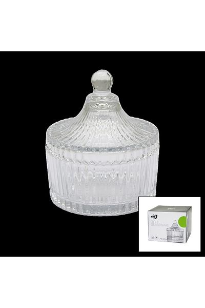 KAYAMU Large Glass Sugar Bowl - K0 Model