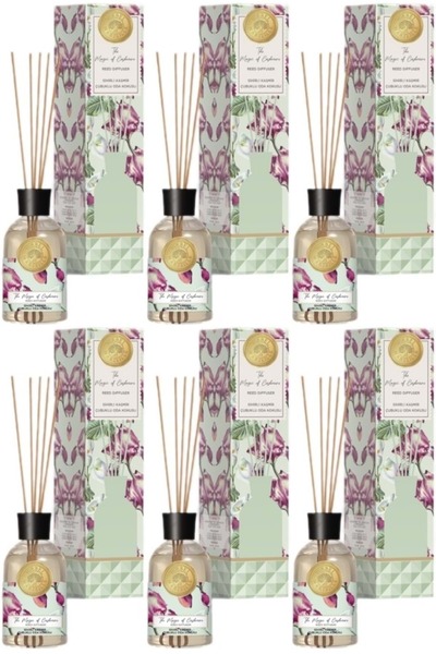 mabel marseille Mabel Marseılle Çubuklu Oda Parfümü 100ML Sihirli Kaşmir (6 L...