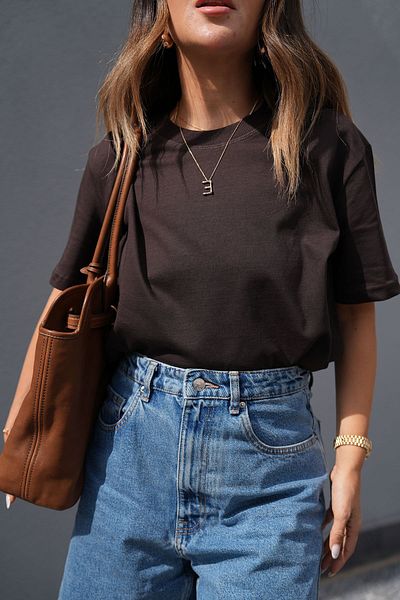 Özge Özgenç Στοιχείο με υφή Crew Neck Tok Basic