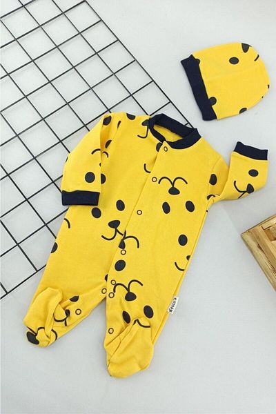 Necix's Smile Bear Jumpsuit Men