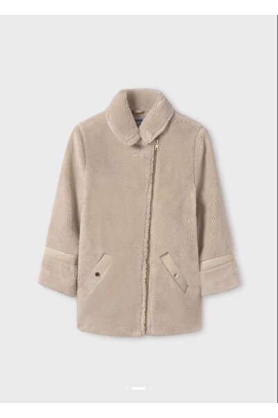 MAYORAL Palton de pluș pentru fete Bej 7475