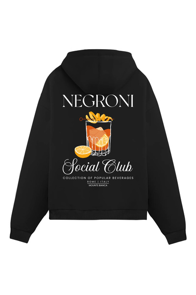 Mounte Bianca Unisex Negroni - Κανονική κουκούλα