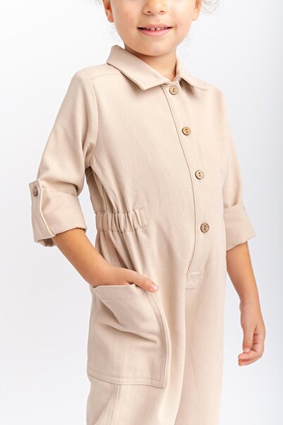 Oliven The Kid Μπεζ φόρμα γκαμπαρντίνας unisex