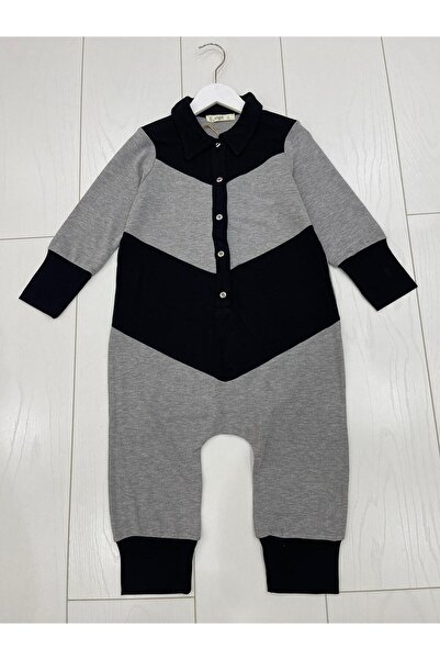 Oliven The Kid Сірий трикотажний тулум