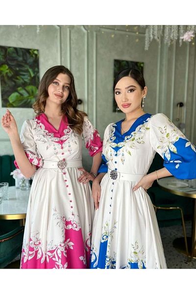 WellWay Φόρεμα Atlas Fabric (ΠΕΡΙΛΑΜΒΑΝΕΤΑΙ ΖΩΝΗ) - Ροζ Nhn91