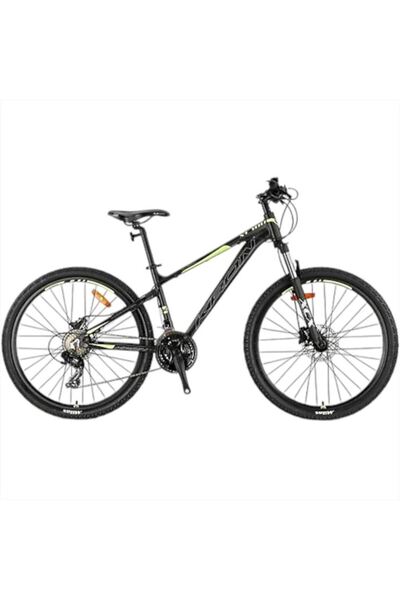 Kron Xc 100 - 26" Mtb - 15 - 21 Vites - H.disc - Mat Siyah-gri - Neon Sari #krn24-022 Bisiklet
