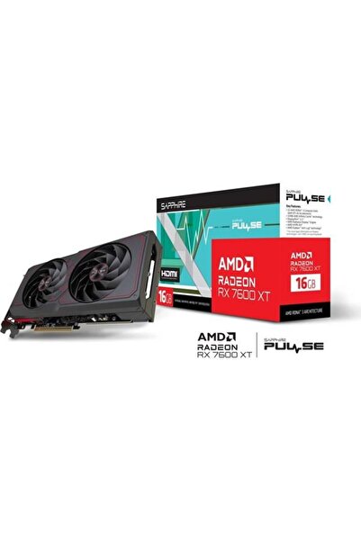 SAPPHIRE 16GB RX7600XT 11339-04-20G GDDR6 HDMI-DP PCIE 4.0