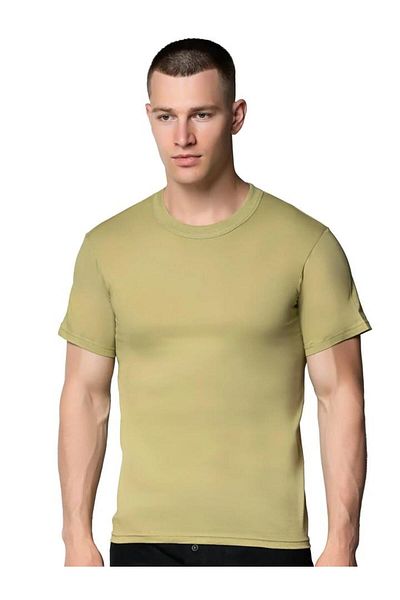 SEDEF YILDIZ 6 Pieces Men's Oversize Undershirt Athlete - Mother of Pearl Star, Zero Collar 1008
