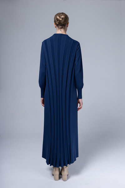 Niliwi 3069 ELB ÖN ARKA KALIN FİTİLLİ ELBİSE