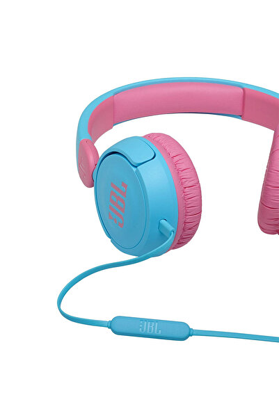 JBL Jr310 Mavi Kablolu Kulak Üstü Çocuk Kulaklığı