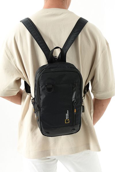 KASVA DERİ Unisex Linen Waterproof Crossbody & Double Arm Compatible Bag, Body Bag