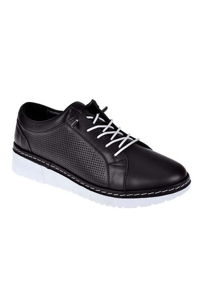 pullman Pantofi de damă casual din piele naturală Maximino Mx-5277 negru