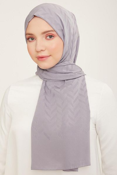 Armine Trend J.capri șal cu model albastru gheață deschis 1-358