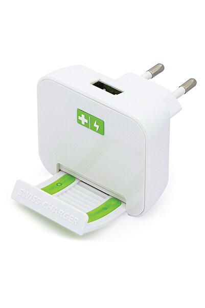 SWISS CHARGER Şarj Cihazı Telefon Tutuculu Şarj Adaptörü Ecomax 5v 2.4a 12w