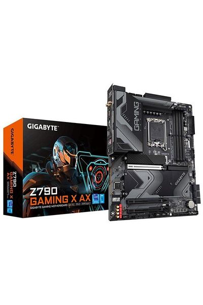 Gigabyte Z790 Gaming X Ax WiFi-6e DDR5 HDMI Dp PCIE 16x V5.0 1700p ATX