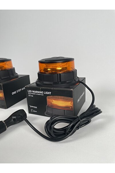 AHMET OTOMOTİV TEPE FLAS LAMBA 3 FONKSİYONLU 12V-24V