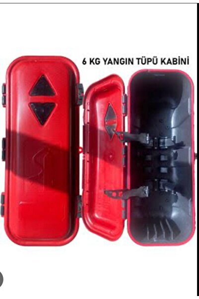 Hazard Tır Dorse İçin Plastik Yangın Tüpü Dolabı 6-9 Kg Tüpe Uygun Dayanıklı ...