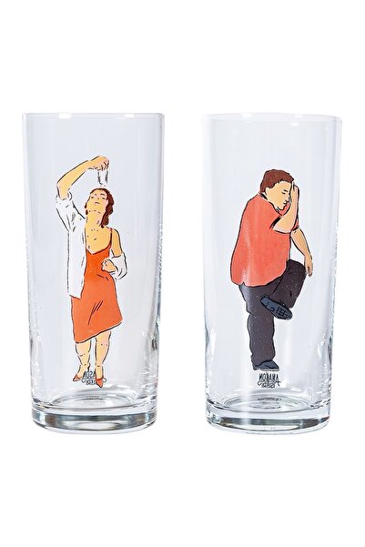 Anason İşleri Hassas Denge Kadın-erkek Rakı Kadehi 2'li Set