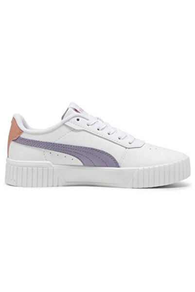 Puma كارينا 2.0 جونيور - PUMA White-Daily Cherry-Deeva لون الحيوان