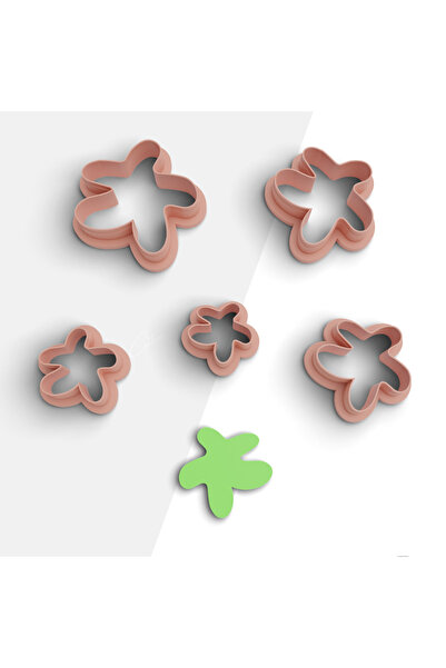 flament aşk Organic Shape Polymer Clay Cutting Mold, Earring Mold, Jewelry Mo...