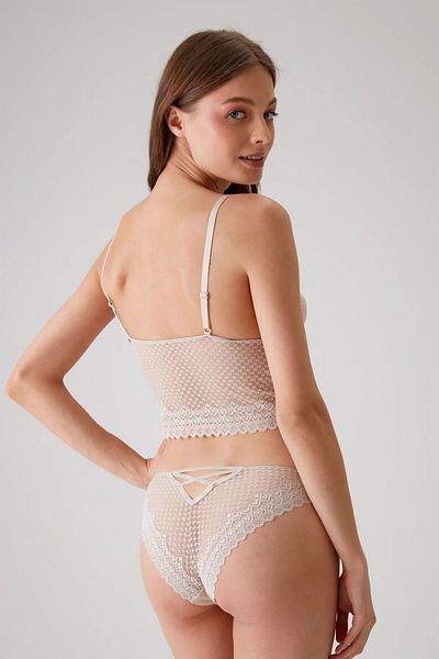 Pierre Cardin 4831 Γυναικείο σουτιέν με επένδυση χωρίς εσώρουχο δαντέλα Bralet Σετ-πέτρα