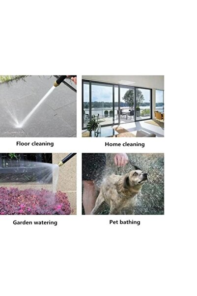 Tahtakale Dünyası Tazyikli Su Püskürtme  Araba yıkama Basınçlı Su Tabancası Hortum başlığı Sulama Aparatı