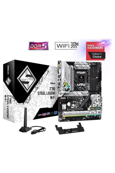 ASROCK Z790 Steel Legend Wıfı-6e Ddr5 Hdmı-dp Pcıe 5.0 1700p Atx