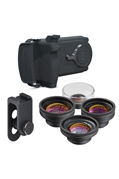 ShiftCam Progrip - 4'lü Lensultra Seti - Universal Lens Aparatı Fotoğraf Ve V...