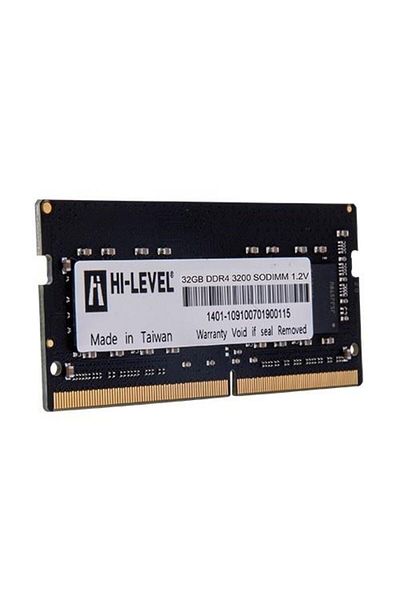 Hi-Level 32GB DDR4 3200MHZ NOTEBOOK RAM VALUE HLV-SOPC25600D4/32G