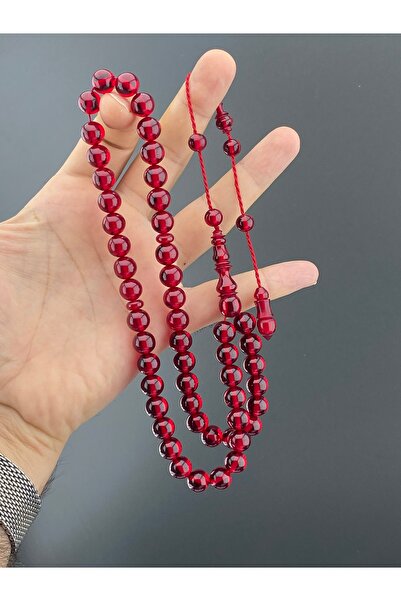 tesbihay نموذج عربي Fire Amber 51 Habbe - Tan-Arabic