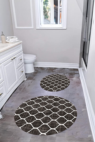 Napoli Home Σετ τουαλέτας με στάμπα, πλενόμενο, απλό, με σχέδιο κούπας, στρογ...