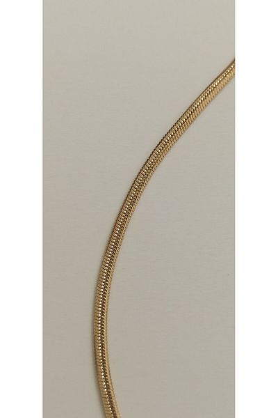 staınless steel Italian Chain Steel Necklace 65cm