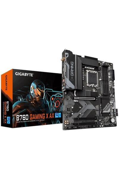 Gigabyte B760 GAMING X AX WIFI-6E DDR5 HDMI DP PCIe 16X v5.0 1700p ATX