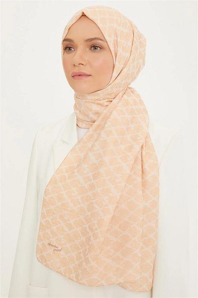 Armine Trend Dark Cream Pure Lina Σάλι 13-1286