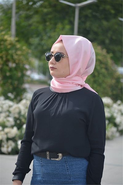 ARMANDA Carvella 18% μεταξωτό σάλι Candy Pink