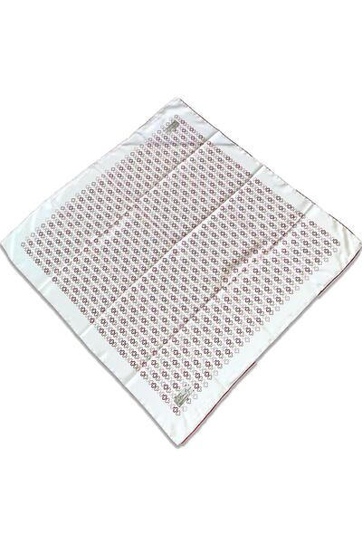 LA BOUTIQUE 1866-12 34466 Model roz eșarfă clasică cu model mixt